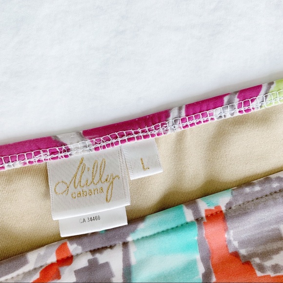 NEW condition! MILLY Cabana Bikini with Bamboo - Picture 4 of 4